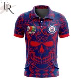 Liga Mx Cruz Azul Special Dia De Muertos Design Polo Shirt 1 Gi0xa.jpg - demo10