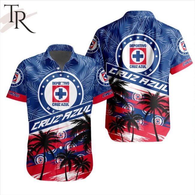 LIGA MX Cruz Azul Special Hawaiian Shirt - soulcals.com