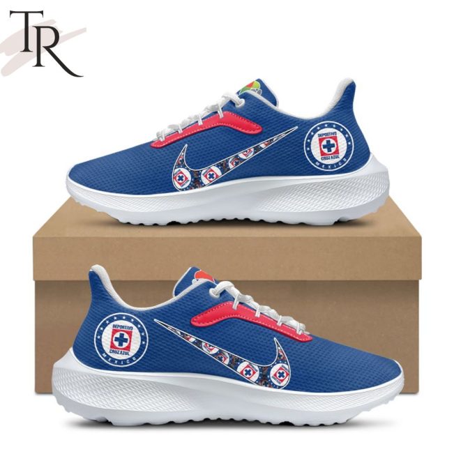 LIGA MX Cruz Azul Special BZ9 Running Shoes Design - soulcals.com