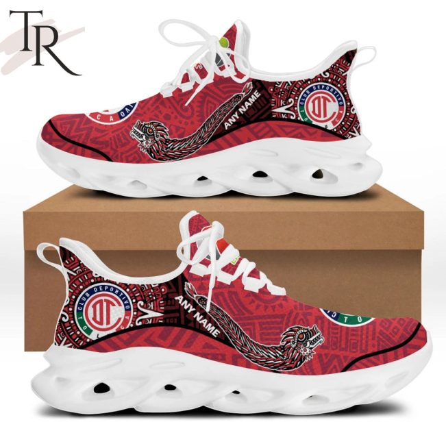LIGA MX Deportivo Toluca Special Aztec Design F21 Shoes - soulcals.com