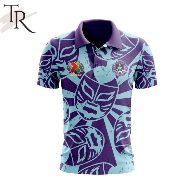 LIGA MX Mazatlan F.C Special Lucha Libre Design Polo Shirt - soulcals.com