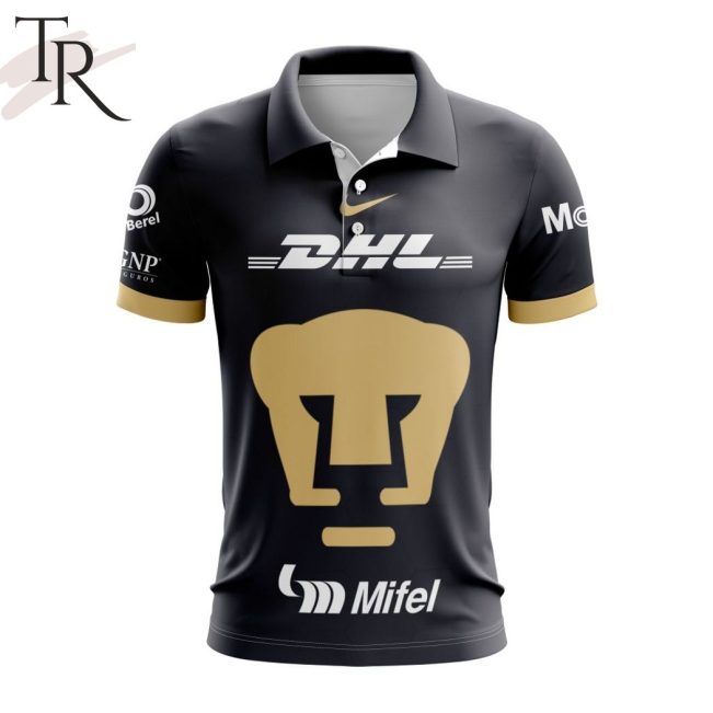 LIGA MX Pumas UNAM 2023 - 2024 Away Polo Shirt - soulcals.com