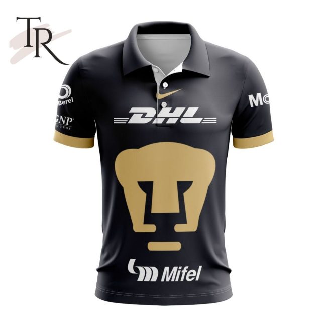 LIGA MX Pumas UNAM 2023 - 2024 Away Polo Shirt - soulcals.com