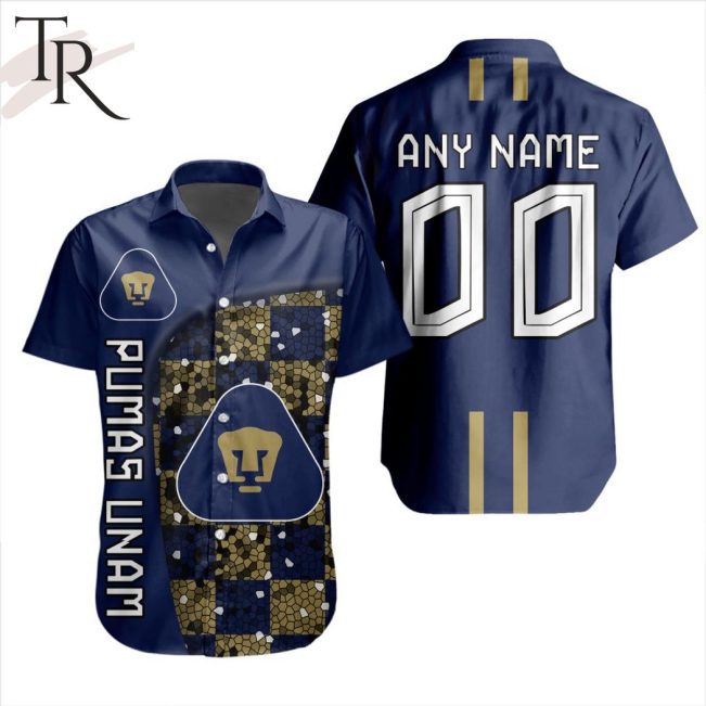 LIGA MX Pumas UNAM Special Design Concept Hawaiian Shirt - soulcals.com