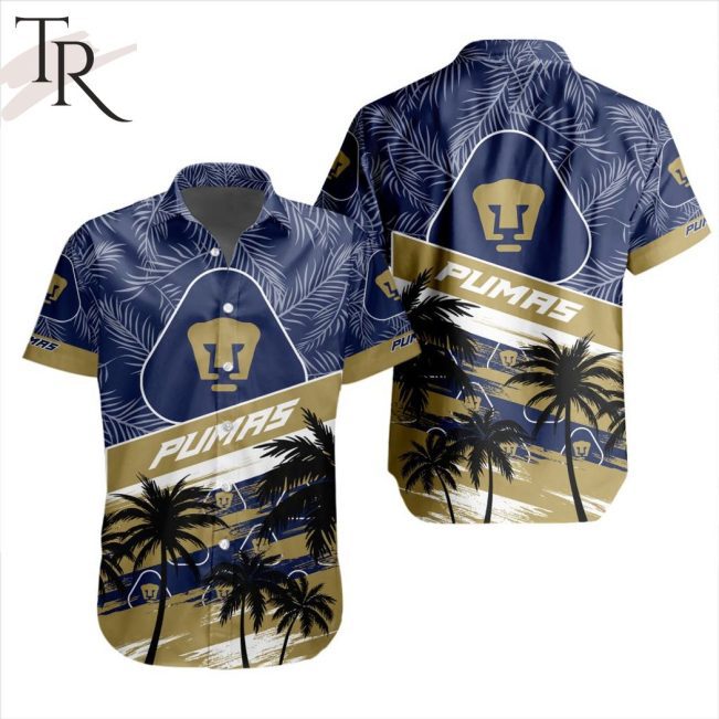 LIGA MX Pumas UNAM Special Hawaiian Shirt - soulcals.com