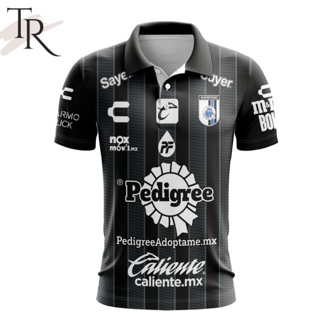 LIGA MX Queretaro F.C 2023 - 2024 Away Polo Shirt - soulcals.com