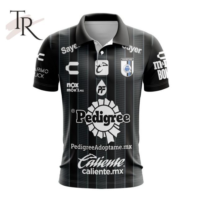 LIGA MX Queretaro F.C 2023 - 2024 Away Polo Shirt - soulcals.com