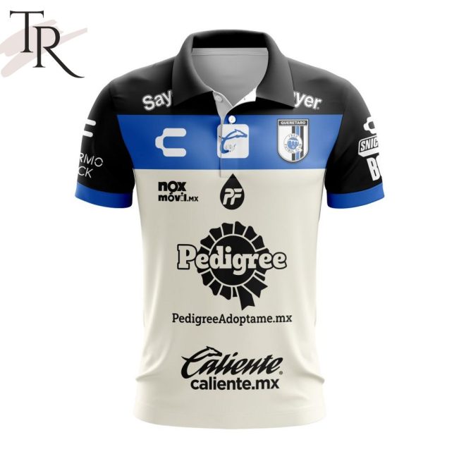 LIGA MX Queretaro F.C 2023 - 2024 Home Polo Shirt - soulcals.com