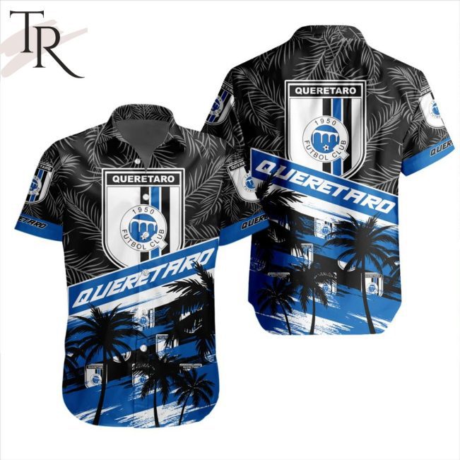 LIGA MX Queretaro F.C Special Hawaiian Shirt - soulcals.com