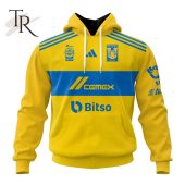 Liga Mx Tigres Uanl 2023 2024 Home Kits Hoodie You Look Too Weak - demo10