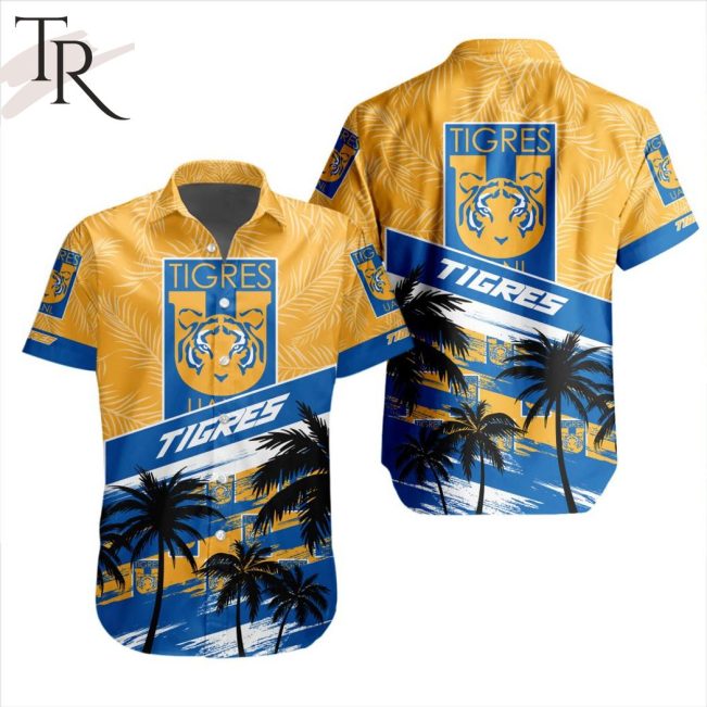 LIGA MX Tigres UANL Special Hawaiian Shirt - soulcals.com