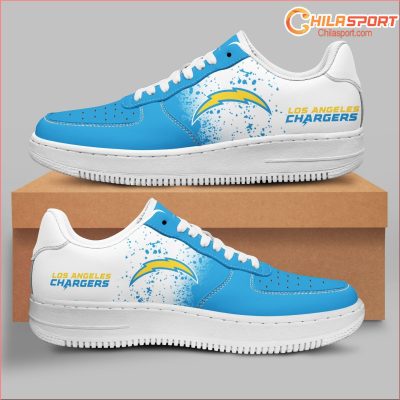 Los Angeles Chargers Air Force One Stylish Sneakers - soulcals