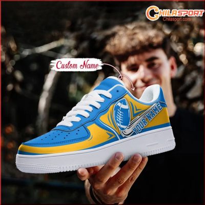 Los Angeles Chargers NFL Air Low Top AF1 Sneakers Perfect Gift for Stylish Men and Women - soulcals