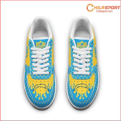Los Angeles Chargers NFL Air Low Top AF1 Sneakers Shoes Perfect Stylish Gift For Men and Women - soulcals