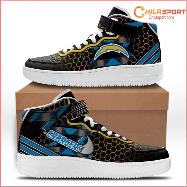 Los Angeles Chargers NFL Air Low Top AF1 Sneakers Stylish Shoes for Men and Women Official Collectio - soulcals