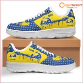 Los Angeles Rams AF1 Shoes Stylish Fan Gift Collection - soulcals