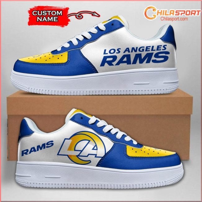 Los Angeles Rams Air Low Top AF1 Sneakers - Stylish Gift For Men Women - soulcals