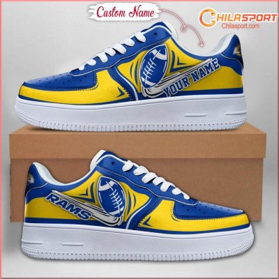 Los Angeles Rams NFL Air Low Top AF1 Sneakers Perfect Gift for Stylish Men and Women - soulcals