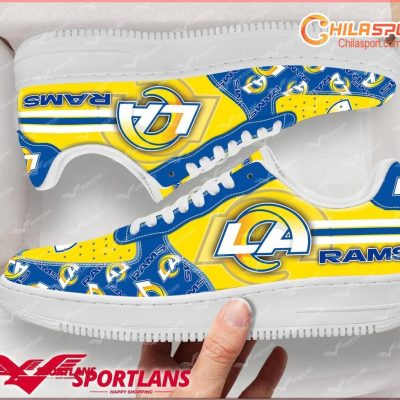 Los Angeles Rams NFL Air Low Top AF1 Sneakers Shoes Stylish Gift for Men and Women - soulcals