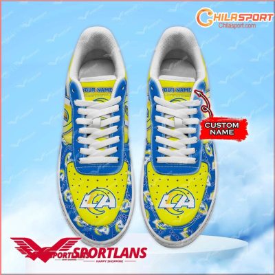 Los Angeles Rams NFL Air Low Top AF1 Sneakers Shoes Stylish Gift for Men and Women - soulcals