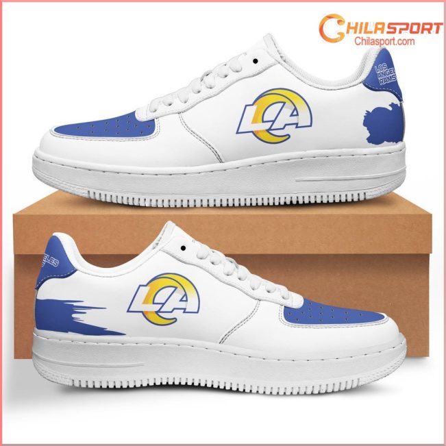 Los Angeles Rams NFL Air Low Top AF1 Sneakers Stylish and Comfortable Shoes for Men and Women - soulcals