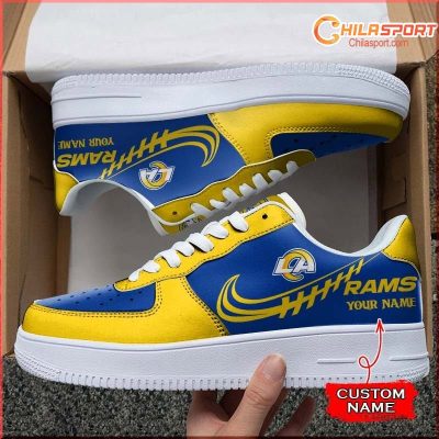 Los Angeles Rams NFL Air Low Top AF1 Sneakers Stylish Comfortable Shoes For Men and Women Gift Idea - soulcals