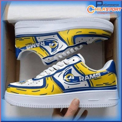 Los Angeles Rams NFL Air Low Top AF1 Sneakers Stylish Comfortable Shoes Gift For Men And Women - soulcals