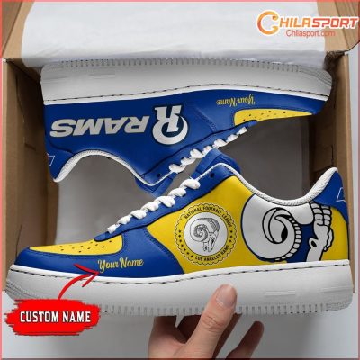 Los Angeles Rams NFL Air Low Top AF1 Sneakers Stylish Trendy Gift - soulcals