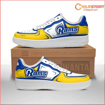 Los Angeles Rams NFL Air Low Top AF1 Sneakers Trendy Stylish Shoes - soulcals
