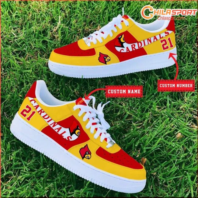 Louisville Cardinals NCAA Air Low Top AF1 Sneakers Stylish Shoes For Men And Women Gift - soulcals