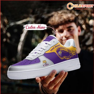 LSU Tigers NCAA Air Low Top AF1 Sneakers Shoes for Men and Women Stylish Fan Gear - soulcals
