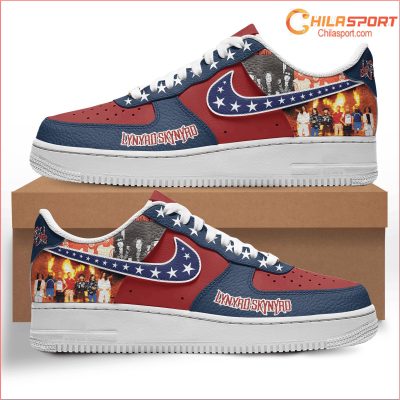 Lynyrd Skynyrd Air Low Top AF1 Sneakers Shoes Stylish Footwear For Men And Women - soulcals