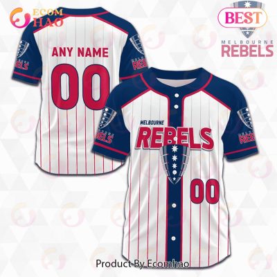 Melbourne Rebels Super Rugby Baseball Jerseys 2023 -soulcals