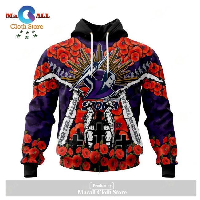 Melbourne Storm - Specialized 2023 Anzac Jersey Concepts Hoodie Sweatshirt 3D LIMITED EDITION -soulcals