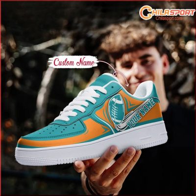 Miami Dolphins NFL Air Low Top AF1 Sneakers Shoes Best Gift For Men And Women - soulcals
