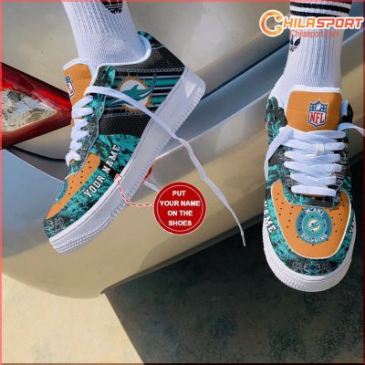 Miami Dolphins NFL Air Low Top AF1 Sneakers Shoes Official Shop For Men And Women - soulcals