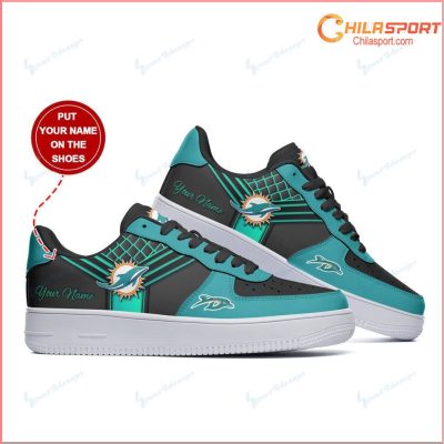 Miami Dolphins NFL Air Low Top AF1 Sneakers Shoes Official Store Great Gift Idea For Fans - soulcals