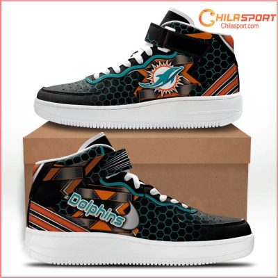 Miami Dolphins NFL Air Low Top AF1 Sneakers Stylish Comfortable Shoes Gift for Men and Women - soulcals