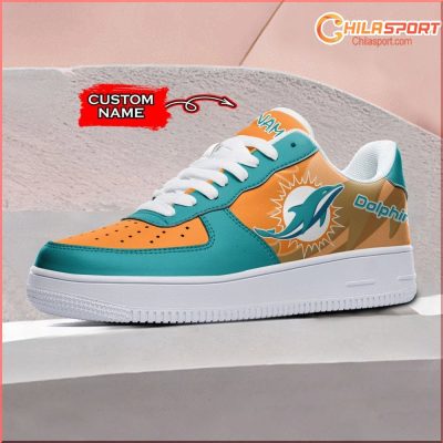 Miami Dolphins NFL Air Low Top AF1 Sneakers Stylish Shoes for Men and Women Fans - soulcals