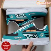 Miami Dolphins Personalized AF1 Shoes Stylish Gift For Fan - soulcals