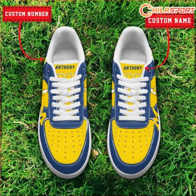 Michigan Wolverines NCAA Air Low Top AF1 Sneakers Shoes Perfect Gift for Fans - soulcals
