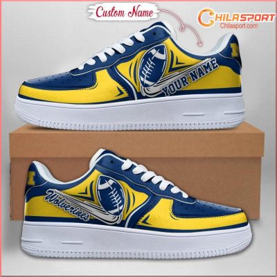 Michigan Wolverines NCAA Air Low Top AF1 Sneakers Stylish Fan Shoes for Men and Women - soulcals