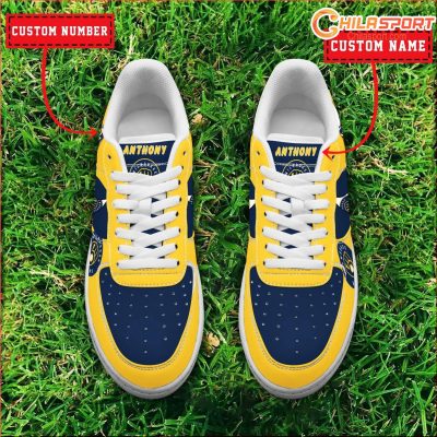 Milwaukee Brewers MLB Air Low Top AF1 Sneakers Stylish Sports Shoes For Men And Women - soulcals