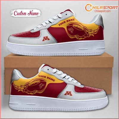 Minnesota Golden Gophers Air Low Top AF1 Sneakers Shoes For Stylish NCAA Fans and Alumni - soulcals