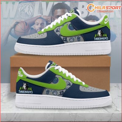 Minnesota Timberwolves Air Low Top AF1 Sneakers - Stylish Trendy Basketball Shoes - soulcals