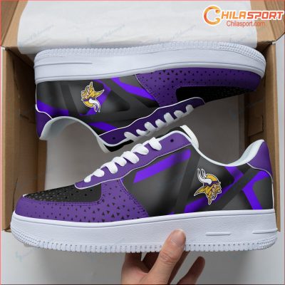 Minnesota Vikings AF1 Custom Football Shoes Trendy Gift - soulcals