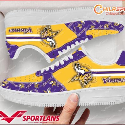 Minnesota Vikings NFL Air Low Top AF1 Sneakers for Men and Women Stylish Fan Gear - soulcals Minnesota Vikings NFL Air Low Top AF1 Sneakers for Men and Women Stylish Fan Gear - soulcals