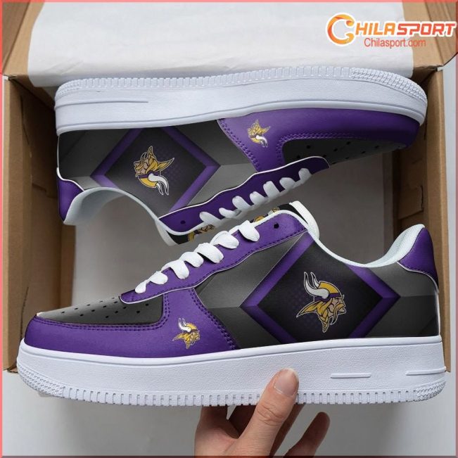 Minnesota Vikings NFL Air Low Top AF1 Sneakers Shoes for Stylish Men and Women Gift Ideas - soulcals