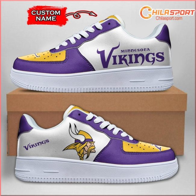 Minnesota Vikings NFL Air Low Top AF1 Sneakers Shoes Perfect Gift Stylish Comfort For Men Women - soulcals