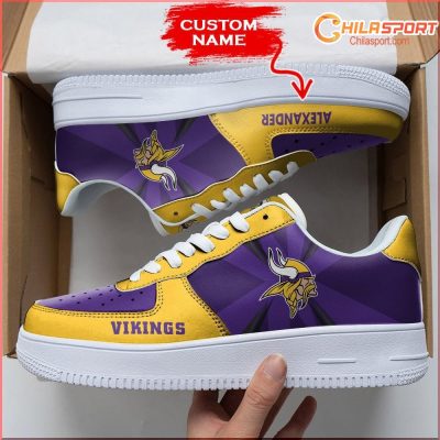Minnesota Vikings NFL Air Low Top AF1 Sneakers Stylish Comfortable Shoes For Fans - soulcals
